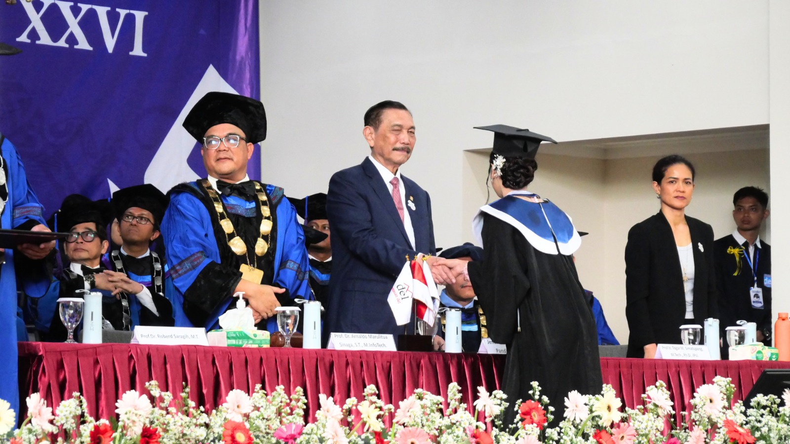 IT Del Gelar Wisuda XXIII, 412 Lulusan Resmi Dikukuhkan